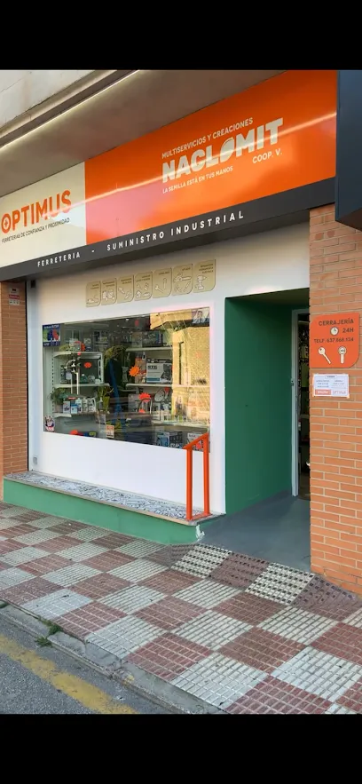 OPTIMUS Ferretería y Cerrajería NACLOMIT Castalla en Castalla