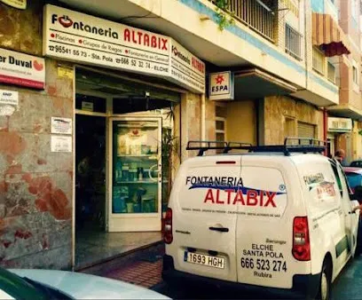 Fontanería Altabix Santa Pola en Santa Pola
