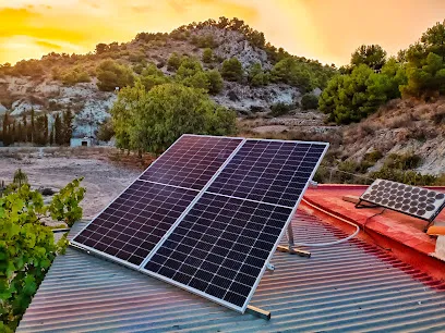 el tejado solar en Aspe