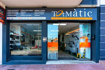 Puertas automáticas TotMátic, Calpe en Calpe